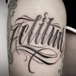 tattoo lettering
